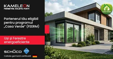 Kameleon - partenerul tău eligibil pentru programul Casa Verde Ⓟ