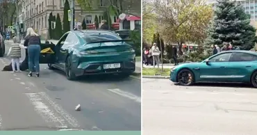 Водитель, сбивший женщину с ребёнком на бульваре Григоре Виеру, арестован на 30 суток