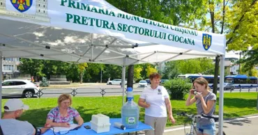Палатки для защиты от жары установлены в столице и в ряде населённых пунктов Молдовы