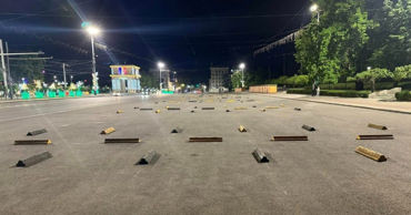 На центральной площади Кишинева организовано 70 парковочных мест