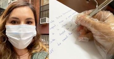 В Нью-Йорке молдаванке сказали, что она уже проголосовала в Молдове. Коллаж: Point.md