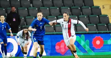 Naționala feminină de fotbal a Moldovei, învinsă de Georgia în al doilea amical