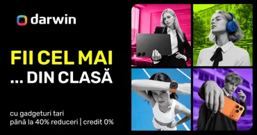 Darwin vine cu oferte tari la gadgeturi pentru un an școlar mai organizat Ⓟ