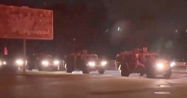 В Минск стекается военная техника.