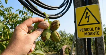 Pericol la culesul nucilor: Autoritățile avertizează asupra electrocutării