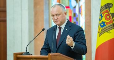 Президент РМ Игорь Додон.
