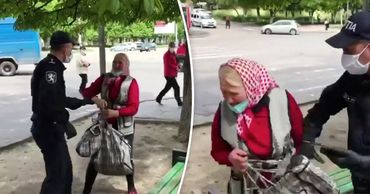 В полиции объяснили видео со старушкой, которую хватали за руки.