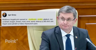Unioniștii l-au criticat pe Grosu pentru o postare în care a menționat moldovenii și românii