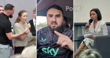 Мужчина, мешавший активистке на встрече с Санду: Стамати вела российскую пропаганду