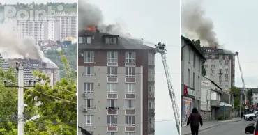 В Дурлештах загорелась мансарда жилого дома