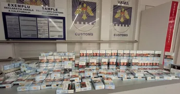 120 de pachete de țigări, depistate în bagajul unui cetățean israelian la Aeroport
