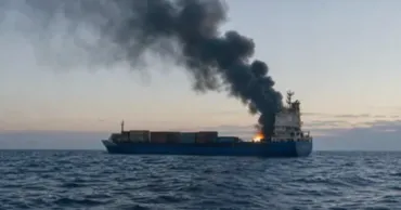 Украина потопила российский контейнеровоз в Черном море