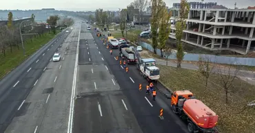 Șoseaua Hâncești de la ieșirea din Chișinău, reabilitată capital