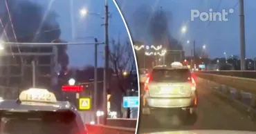 В Кишинёве загорелась пристройка: дым заметен на улице Поштей