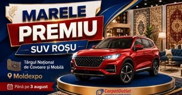 Ultima șansă la Moldexpo: Târgul Național de Covoare se încheie pe 3 august Ⓟ