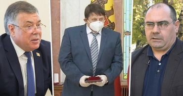 Награждение Айзина орденом Gloria Muncii не является ошибкой, считают Петков и Реницэ. Фото: Point.md.