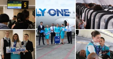 FlyOne открыла прямые рейсы в Баку Ⓟ