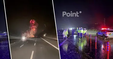 Un avion de vânătoare F-16 s-a prăbușit pe o șosea aglomerată în Turcia: Pilotul a murit