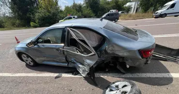 Accident la Soroca: Doi pasageri, printre care un copil, transportați la spital