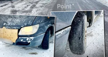 В условиях гололёда движение на летних шинах строго запрещено