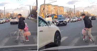 Полиция идентифицировала и санкционировала водителя, не уступившего дорогу детям