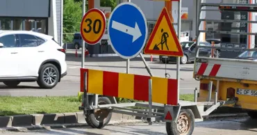 Trafic restricționat la o intersecție din Capitală. Trei rute de troleibuz, deviate