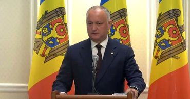 Президент Республики Молдова Игорь Додон.