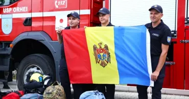 Молдавские спасатели показали свою базу в Салониках