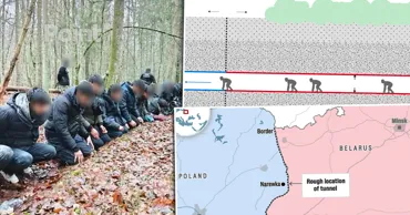 Польша обнаружила секретные подземные туннели на границе с Беларусью