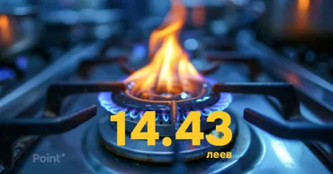 НАРЭ утвердило новый тариф на газ - 14,43 лея за кубометр