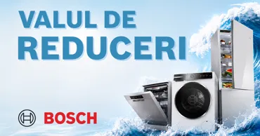 Bomba: Prinde valul reducerilor Bosch și economisește până la 7.000 lei Ⓟ