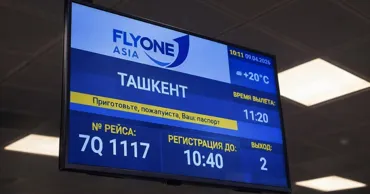 FlyOne Asia a lansat zboruri regulate din Tașkent spre Moscova, Ekaterinburg și Kazan