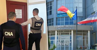 Examene și diplome contra cost: Doi decani ai Universității de Stat din Comrat, reținuți