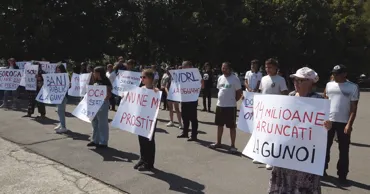 Stația de epurare, motiv de protest la Soroca. Oamenii cer verificarea licitației