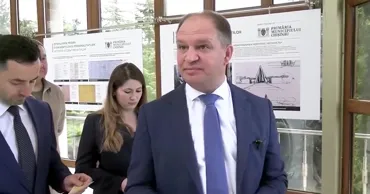 Ceban a inaugurat Centrul Expozițional de la Complexul Memorial „Eternitate”