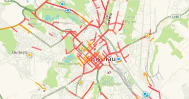 Кишинёв встал в гигантских пробках