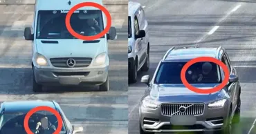 В феврале более 2,4 тысячи водителей оштрафованы за использование телефона за рулём