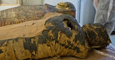 Обнаружена первая в истории древнеегипетская мумия беременной женщины.