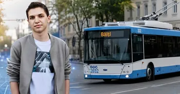 Un student român obține 60.000 de euro pentru digitalizarea transportului din Bălți