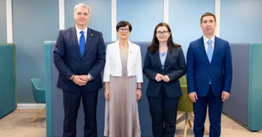 Aprofundarea cooperării cu UE, discutată de Eugeniu Osmochescu cu Marta Kos