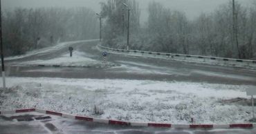 Первый снег выпал на юге Молдовы.