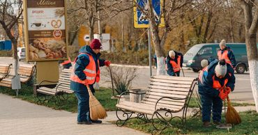 В городе Тараклия началась генеральная уборка по примеру Оргеева.