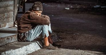 В Центре для бездомных из-за похолодания удвоилось число бенефициаров.