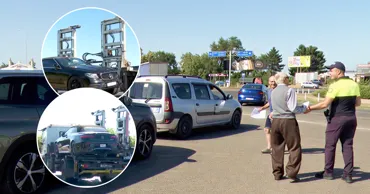 Ghinion pentru unii șoferi la Cricova: Zeci de conducători auto, sancționați