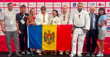 Молдавские спортсмены завоевали четыре медали на ЧЕ по парадзюдо