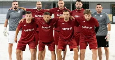 Rapid Ghidighici a câștigat, în premieră, Cupa Moldovei la fotbal pe plajă