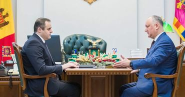 Игорь Додон провел встречу с Вадимом Чебаном.