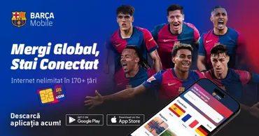 Barça Mobile aduce în atenția publicului din Moldova serviciul Global Travel eSIM Ⓟ