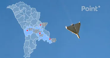 Полиция опубликовала карту мест, где были обнаружены фрагменты летательных аппаратов