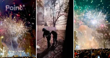 В Тимишоаре новогодний салют вышел из-под контроля: люди разбегались в панике